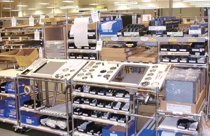 Factory workstation area